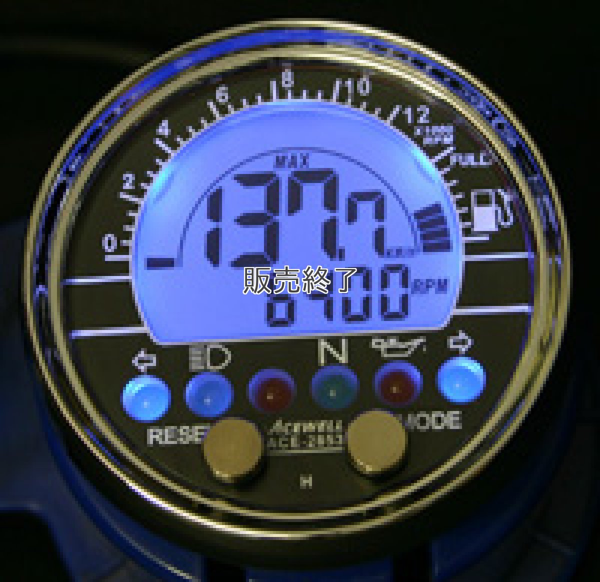 画像5: 多機能デジタルメーター (ガソリンメーター付)  (5)