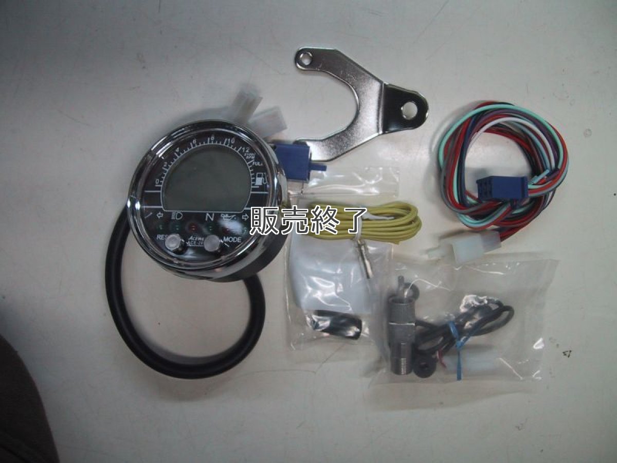 画像4: 多機能デジタルメーター (ガソリンメーター付)  (4)