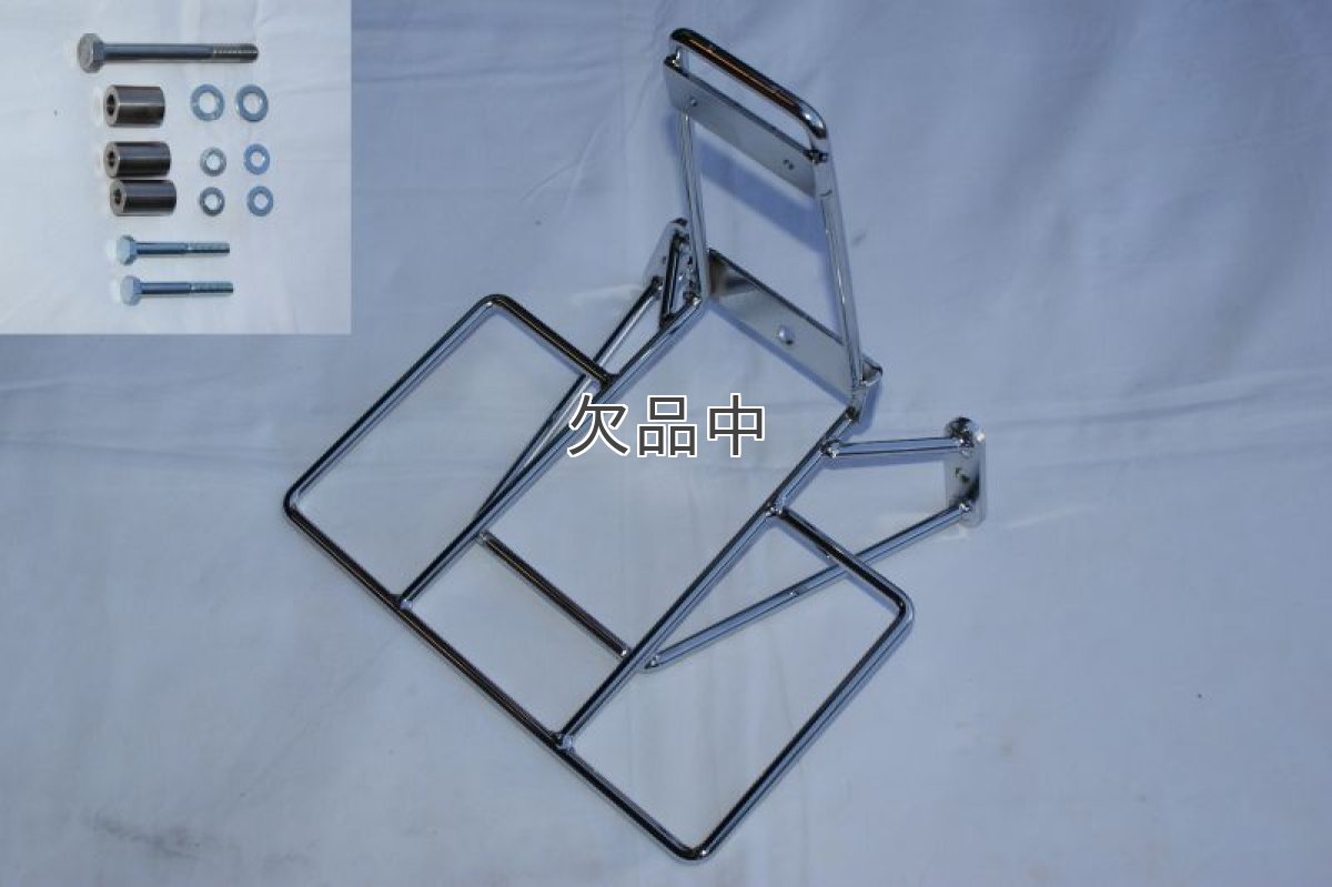 画像8: 籐(とう)風前かご角型＆キャリアセット スーパーカブ50/110(AA04/JA10型専用)  (8)