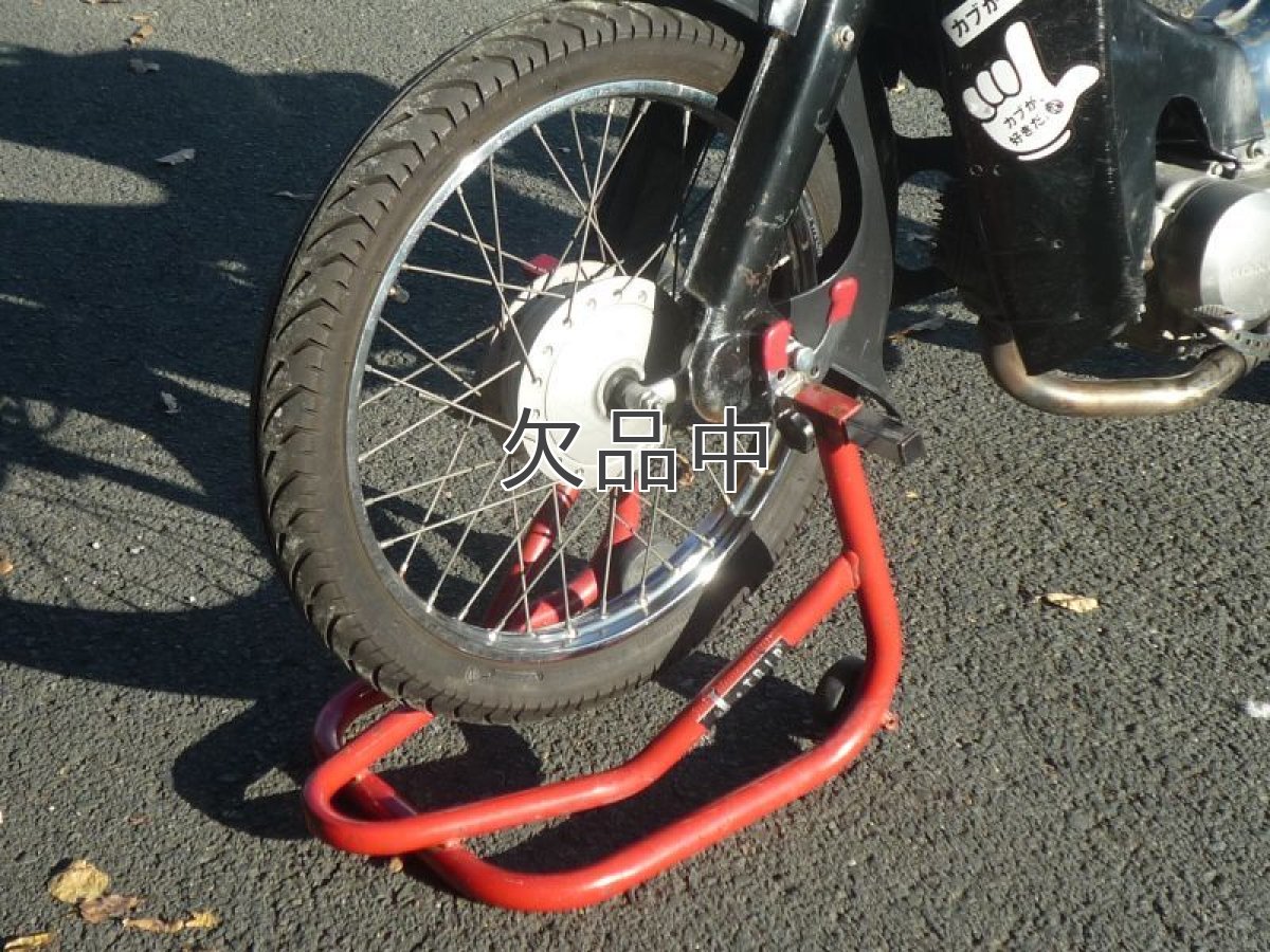 画像20: スタンドフックナット(スプールナット)2個セット[ステンレス仕様] 2本リアサス車に幅広く使用可能+旧カブはフロントアップにも  (20)