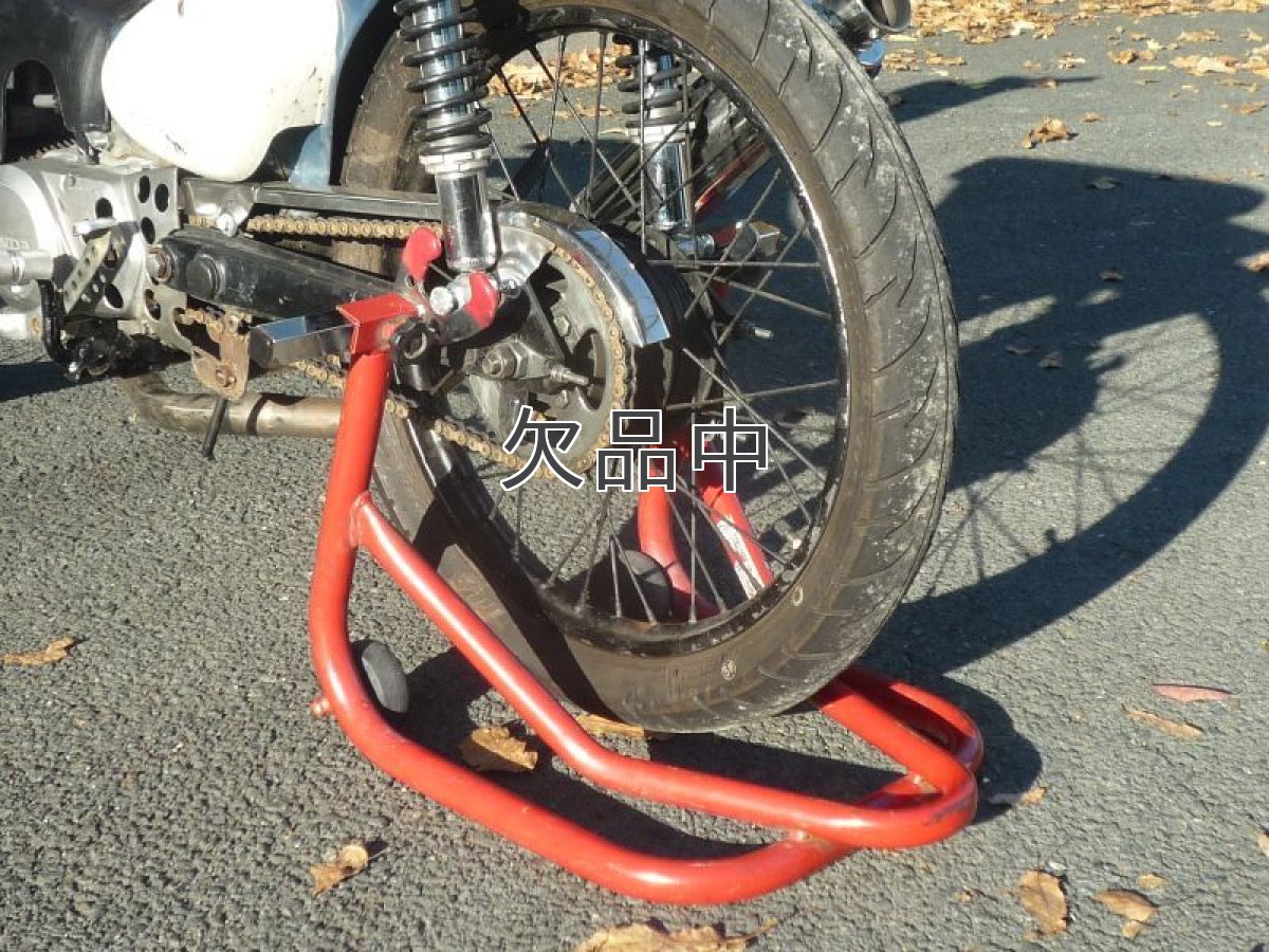 画像16: スタンドフックナット(スプールナット)2個セット[ステンレス仕様] 2本リアサス車に幅広く使用可能+旧カブはフロントアップにも  (16)