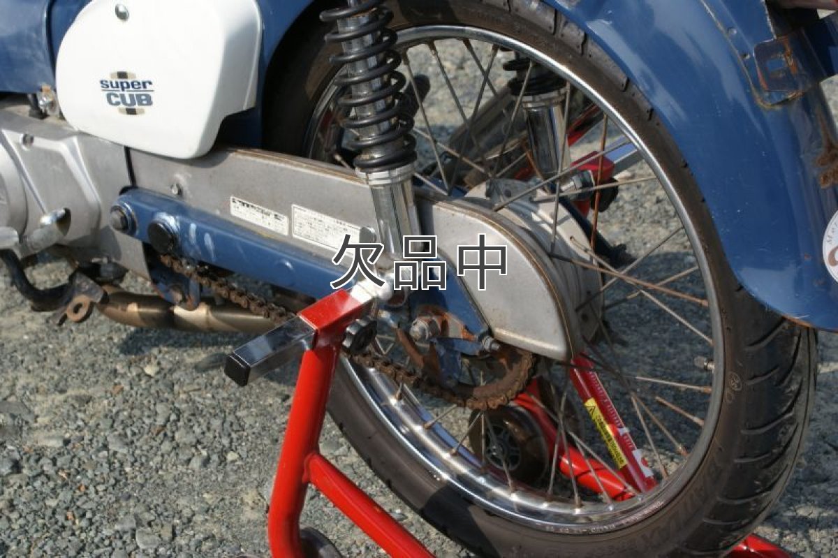 画像15: スタンドフックナット(スプールナット)2個セット[ステンレス仕様] 2本リアサス車に幅広く使用可能+旧カブはフロントアップにも  (15)