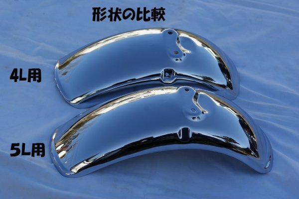 5ℓモンキー純正フロントフェンダーパープル