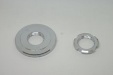 画像1: ダックス分離式フロントフォーク用(くるくるフォーク)ステムナット&ステムロックナットセット  (1)