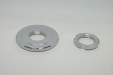 画像2: ダックス分離式フロントフォーク用(くるくるフォーク)ステムナット&ステムロックナットセット  (2)