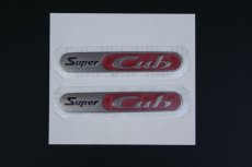 画像6: Super Cub立体ソフトエンブレム[スーパーカブ110/50/プロ(JA44/JA42/AA09/AA07型)専用] ※タイホンダ純正オプション  (6)