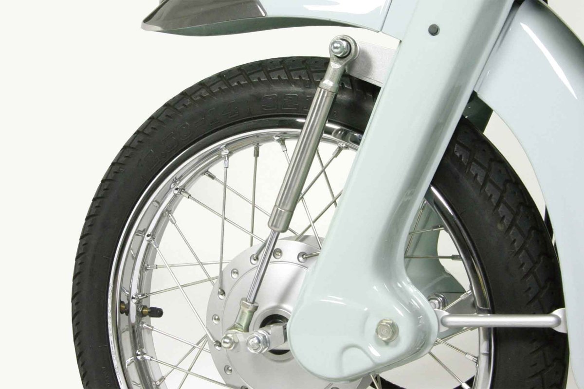 画像3: フロントフォーク サブダンパーキット(ボトムリンク車用) カブ90デカドラムにも小加工で装着可能  (3)