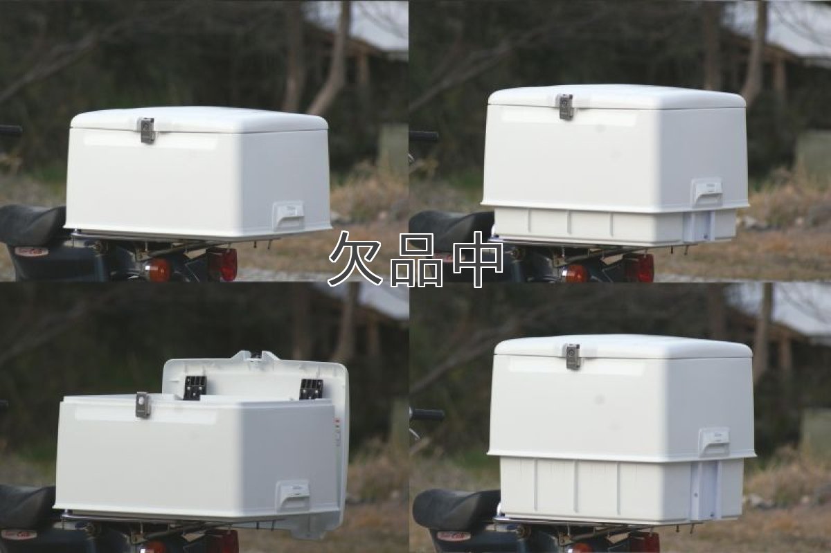 画像2: 集配用大型キャリーボックス[白]*  (2)