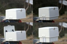 画像3: 集配用大型キャリーボックス[白]  (3)