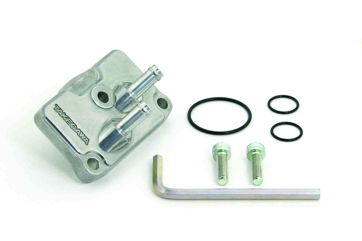 画像10: コンパクトクールキット(オイルクーラー)4フィン/ラバーホース  (10)