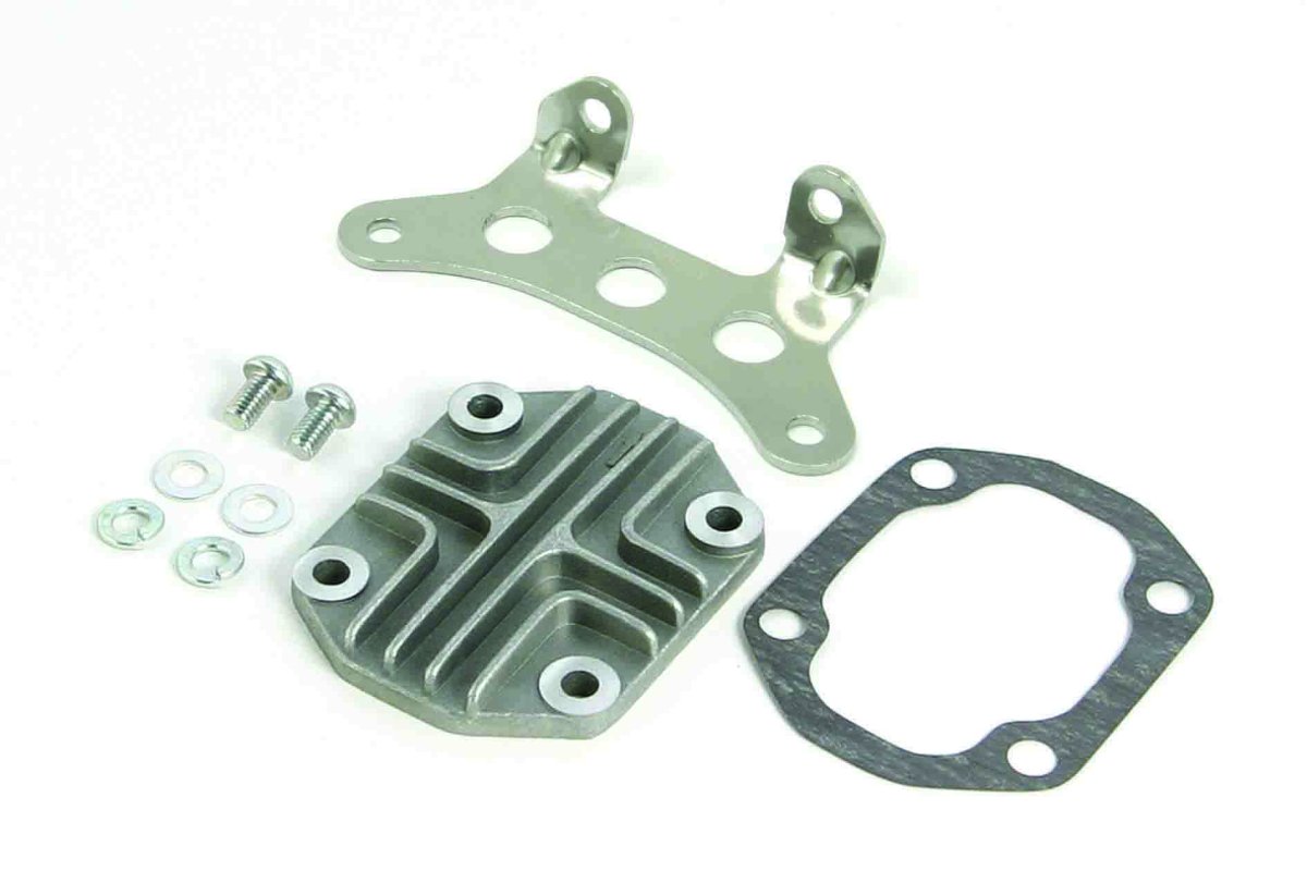 画像9: コンパクトクールキット(オイルクーラー)4フィン/ラバーホース  (9)