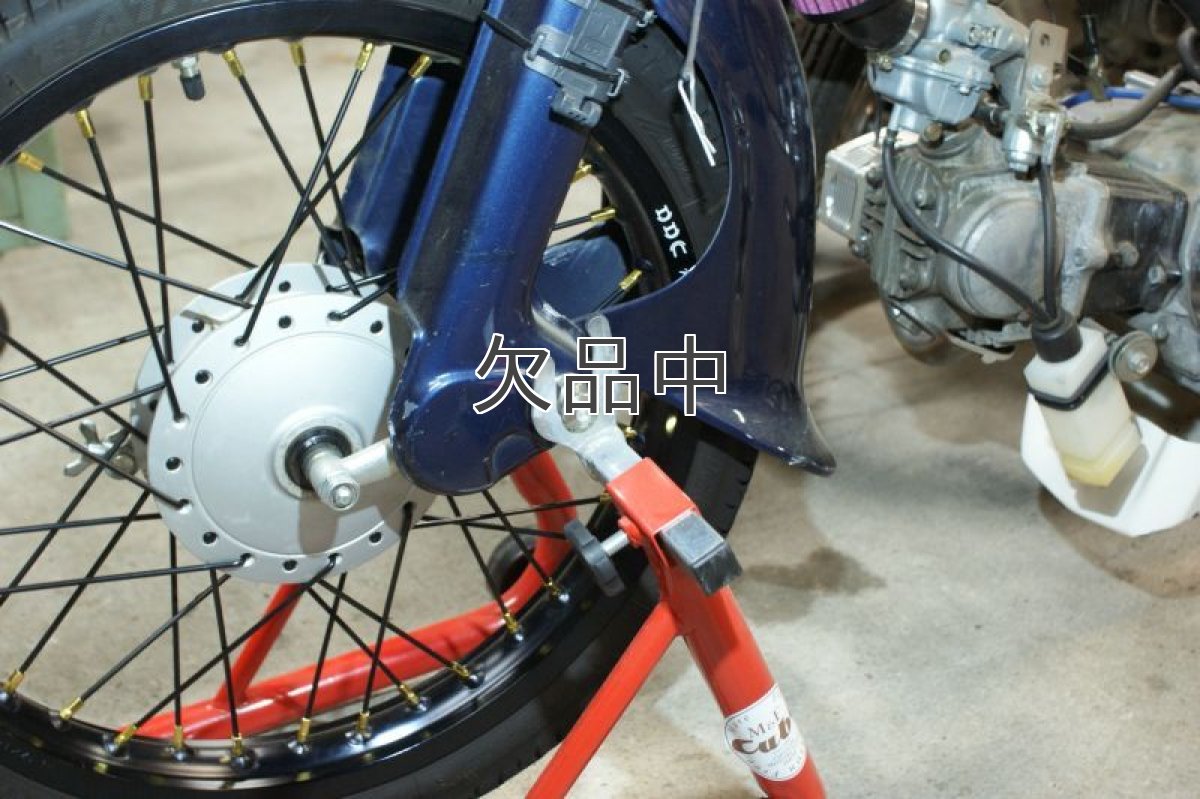 画像19: スタンドフックナット(スプールナット)2個セット[ステンレス仕様] 2本リアサス車に幅広く使用可能+旧カブはフロントアップにも  (19)