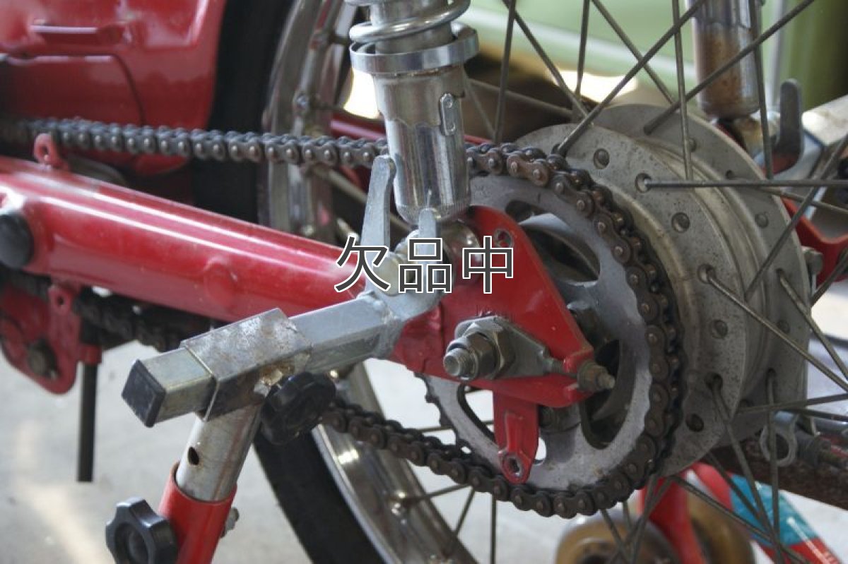 画像13: スタンドフックナット(スプールナット)2個セット[ステンレス仕様] 2本リアサス車に幅広く使用可能+旧カブはフロントアップにも  (13)