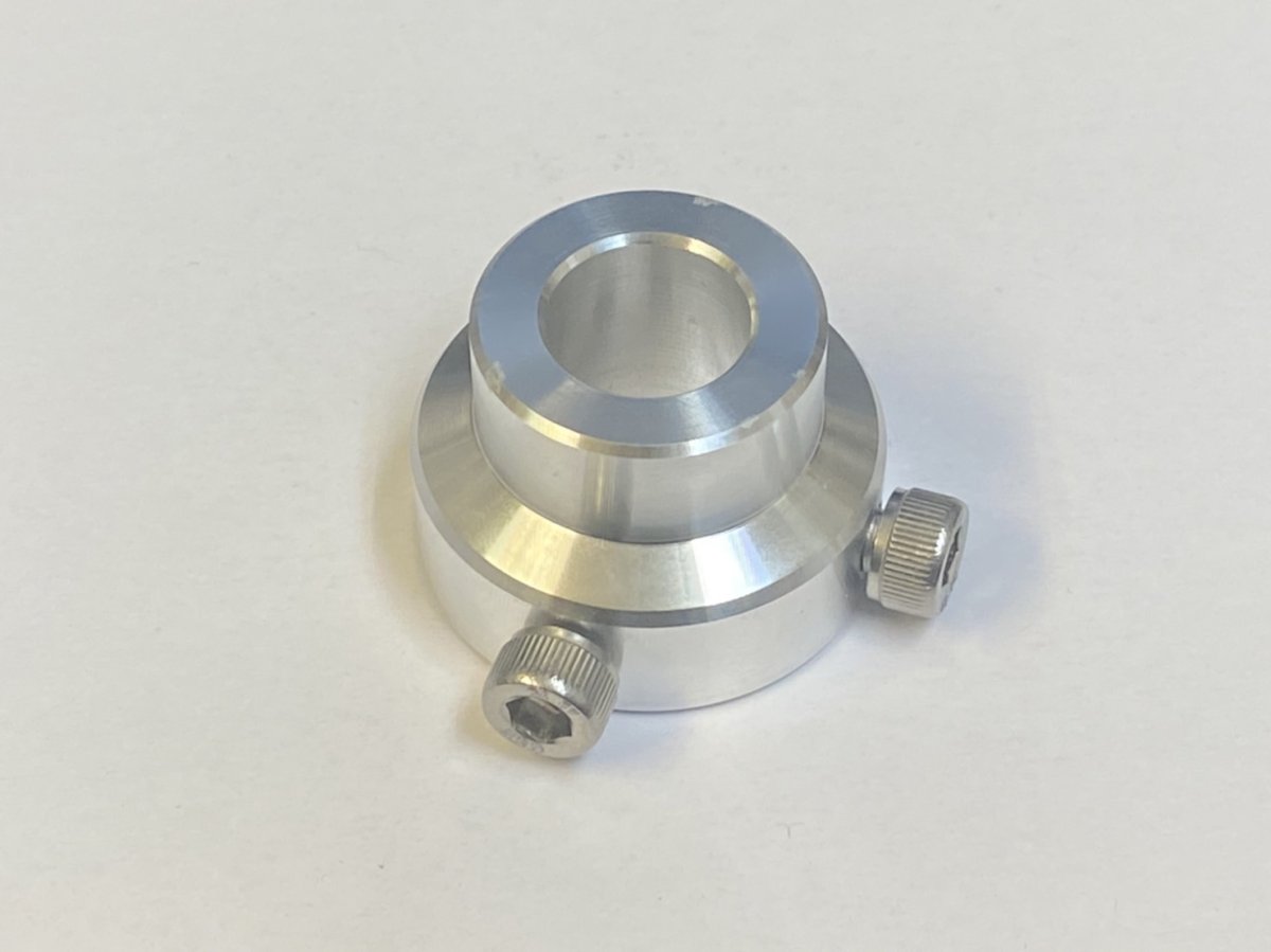 画像2: ジュラルミン削り出しマフラーサイレンサー用バッフル[汎用品⇒Nマフラーに適合] ※サイズは説明文参照  (2)