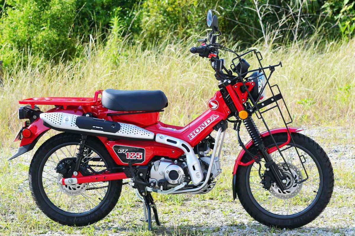 画像7: 長尺マルチラック：CT125ハンターカブ[JA55/65型]用  (7)