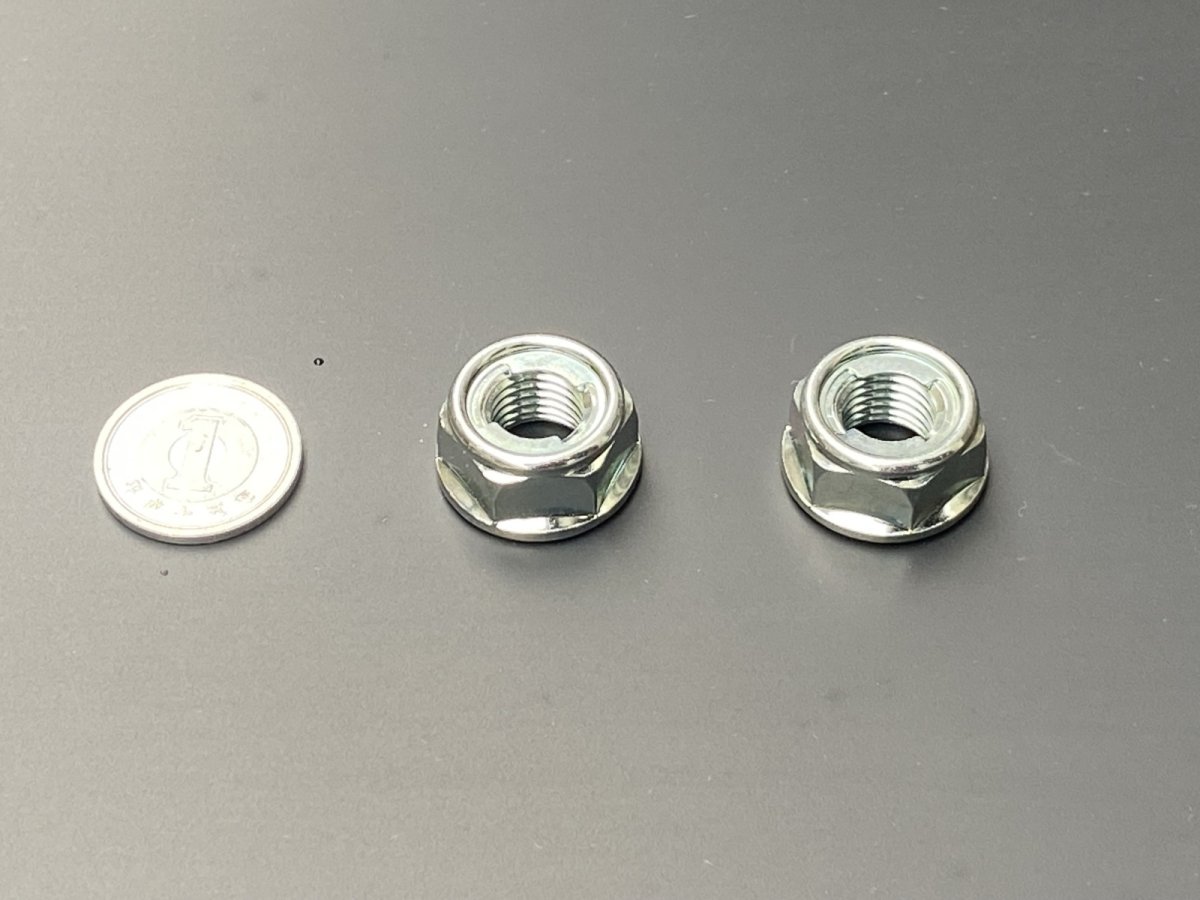 画像2: M10xP1.25緩み止め付ナット(Uナット)2個セット※互換純正品番90304-GE8-003  (2)