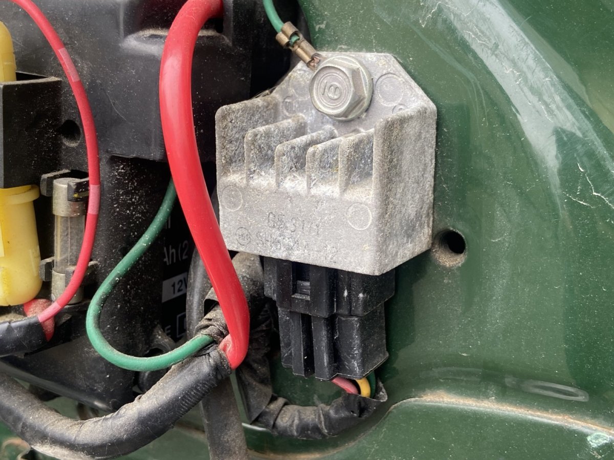 画像6: 【ホンダ純正】 レギュレートレクチファイヤー(レギュレーター)12vキャブ車専用  (6)