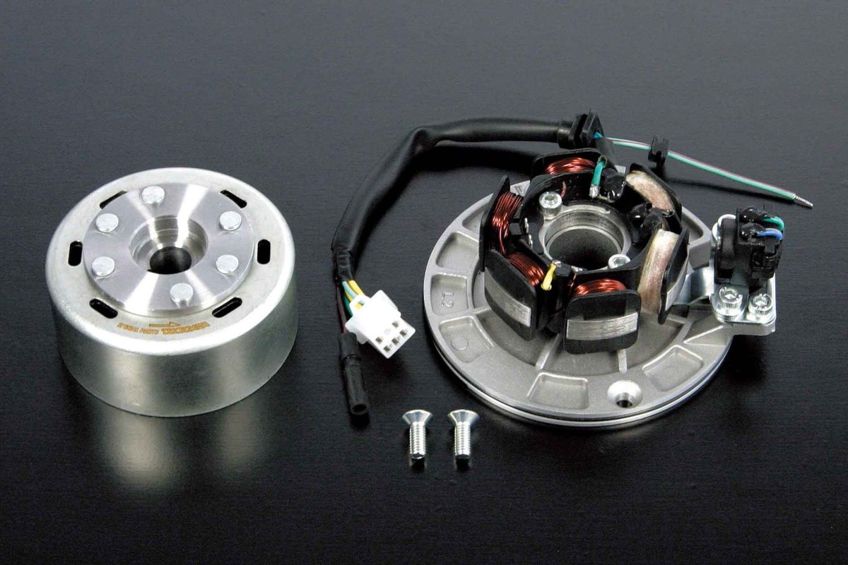 画像2: 6vポイント点火⇒12v変換＆CDI点火コンバートキット (6Vポイント点火用スーパーストリートアウターローターキット)  (2)