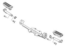 画像1: 【ホンダ純正】 可倒式ステップ  (1)