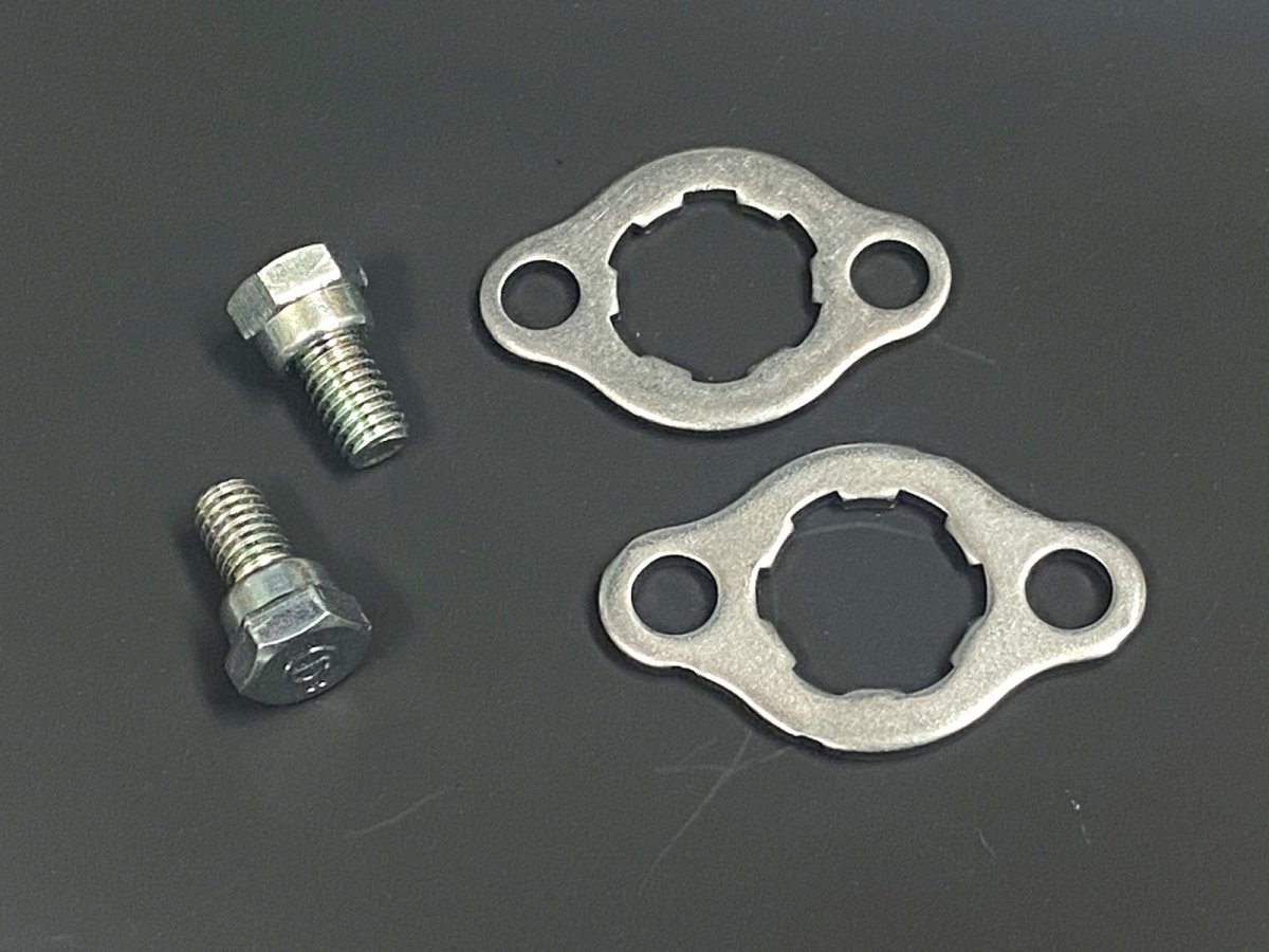 画像1: 【ホンダ純正】 ドライブスプロケット用フィキシングプレート＆専用ボルトセット  (1)